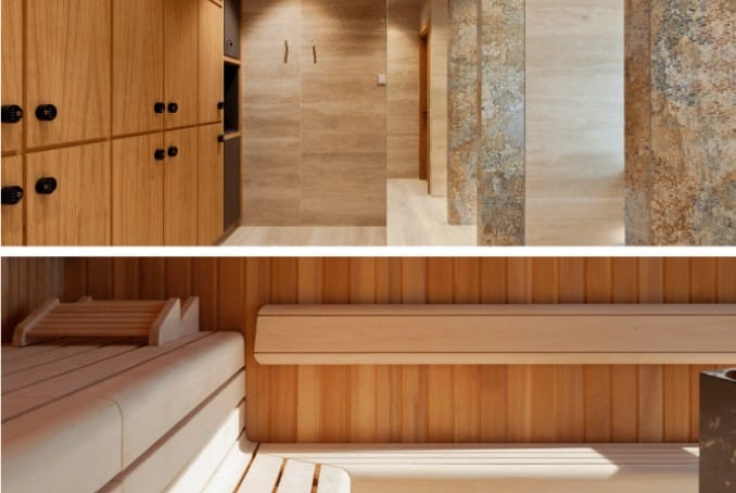 Communal steam bath at a Limassol residential development