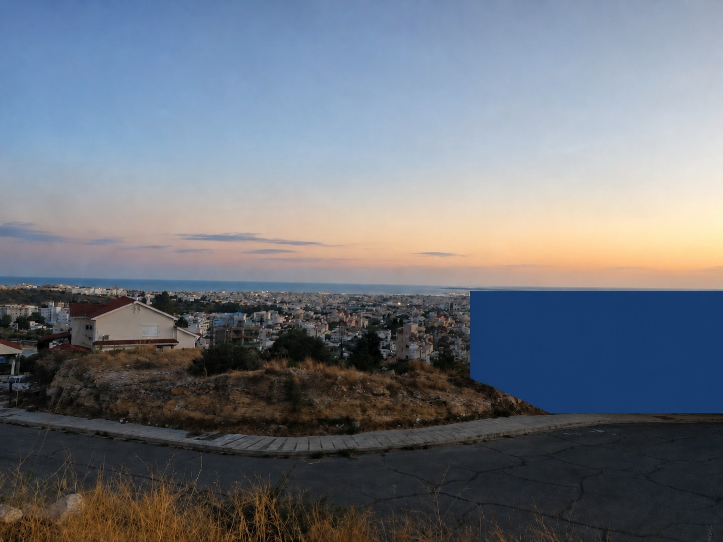 Residential Plot | Panoramic City & Sea View, Laiki Lefkothea, Limassol